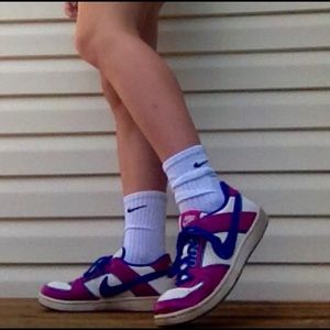Colorful Retro Air Force Nike Sneakers